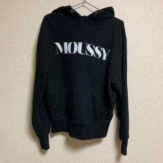 マウジー(moussy)の美品♡マウジー♡ロゴパーカー/スウェット/裏起毛(パーカー)