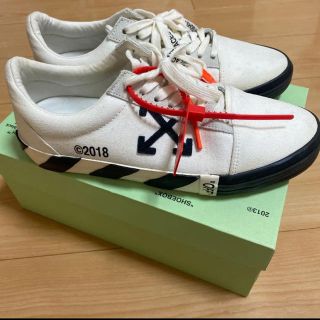 オフホワイト(OFF-WHITE)のoff-white vulc low top sneaker 42 スニーカー(スニーカー)