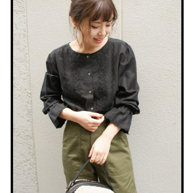 Spick & Span - 【新品タグ付】Spick&Span 刺繍ブラウスの通販 by