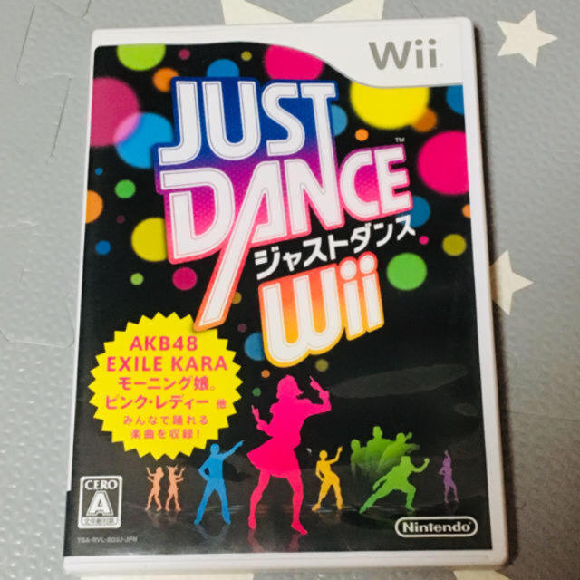 Wii(ウィー)のJUST DANCE Wii エンタメ/ホビーのゲームソフト/ゲーム機本体(家庭用ゲームソフト)の商品写真