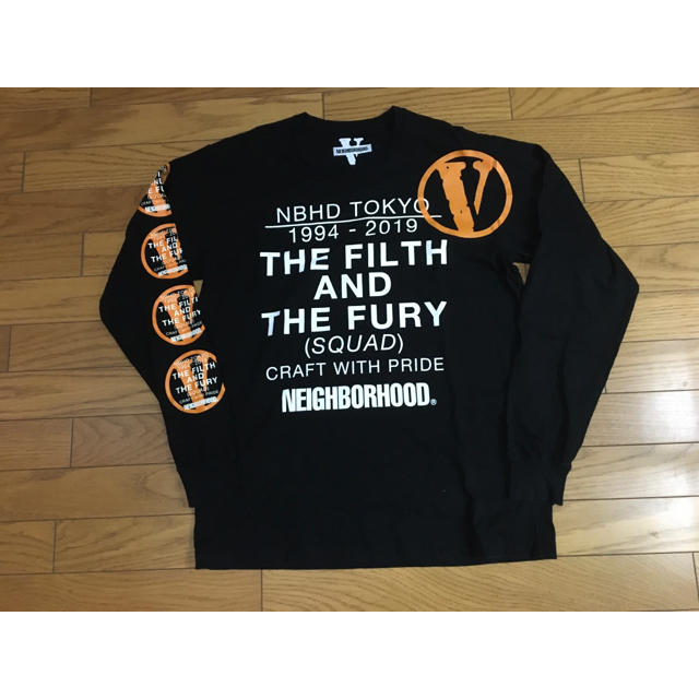 Sサイズ新品・ 送料無料 VLONE x NEIGHBORHOOD 長袖シャツ