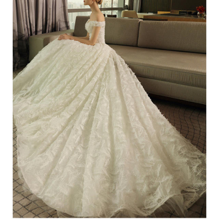 花嫁ウェディングドレス　ロングウェディングドレス(ウェディングドレス)