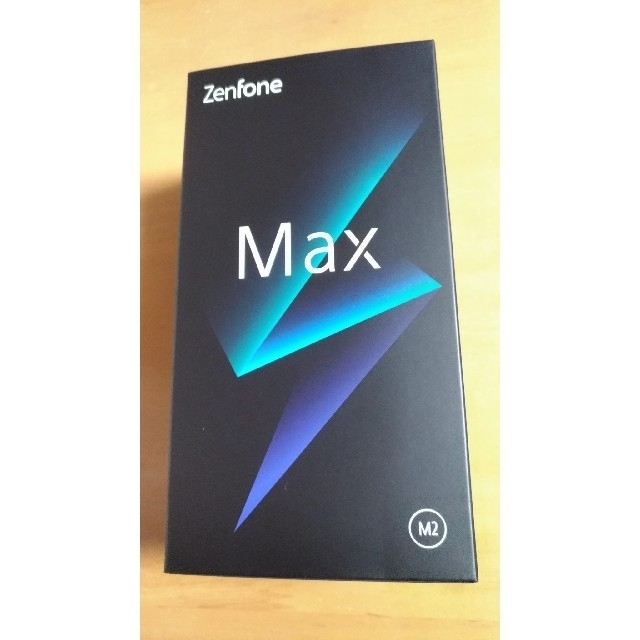 ［新品未開封］Zenfone Max M2 (ZB633KL) スペースブルー