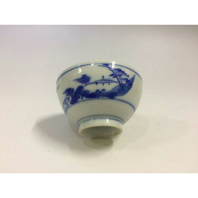 ☆大正~昭和初期☆ 染付山水文小碗 5個組 - 工芸品 ☆大正~昭和初期☆ 染付山水文小碗 5個組 - 工芸品