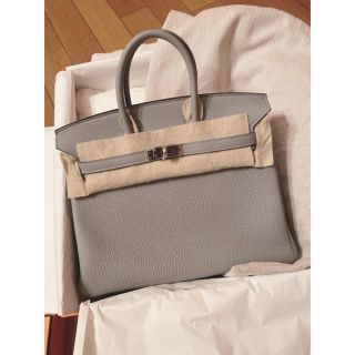 エルメス(Hermes)のhermes ブルーグラシエ　新品未使用　バーキン25(ハンドバッグ)