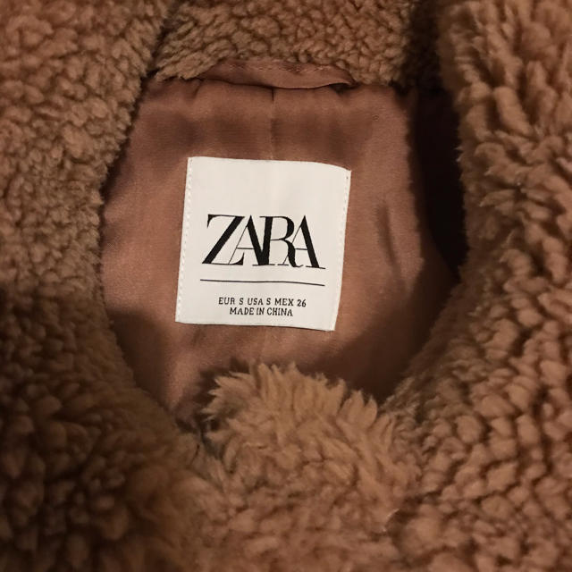 ZARA(ザラ)のZARA ボアコート レディースのジャケット/アウター(ムートンコート)の商品写真