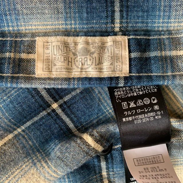 RRL(ダブルアールエル)のRRL ネルシャツ メンズのトップス(シャツ)の商品写真