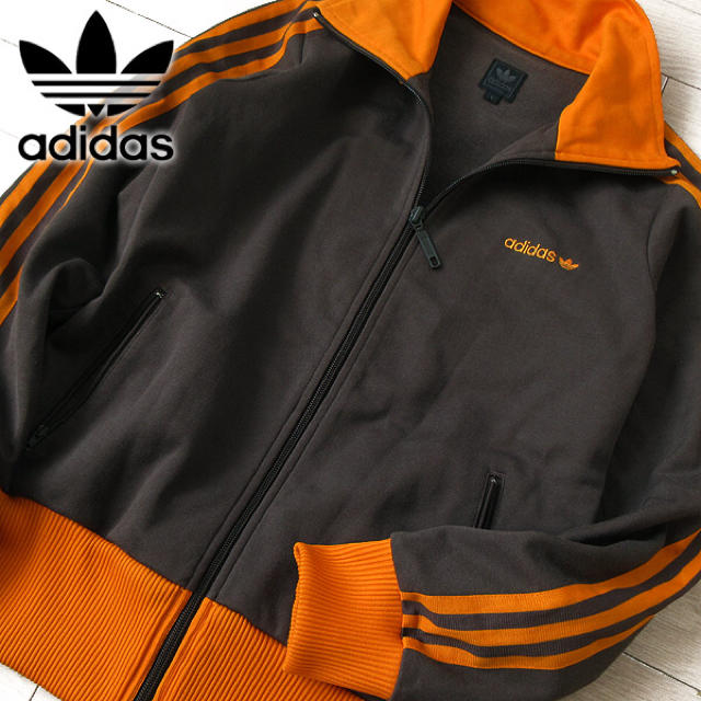 adidas(アディダス)の美品 L アディダス 90's レディース ジャージ/ジャケット ブラウン レディースのトップス(その他)の商品写真