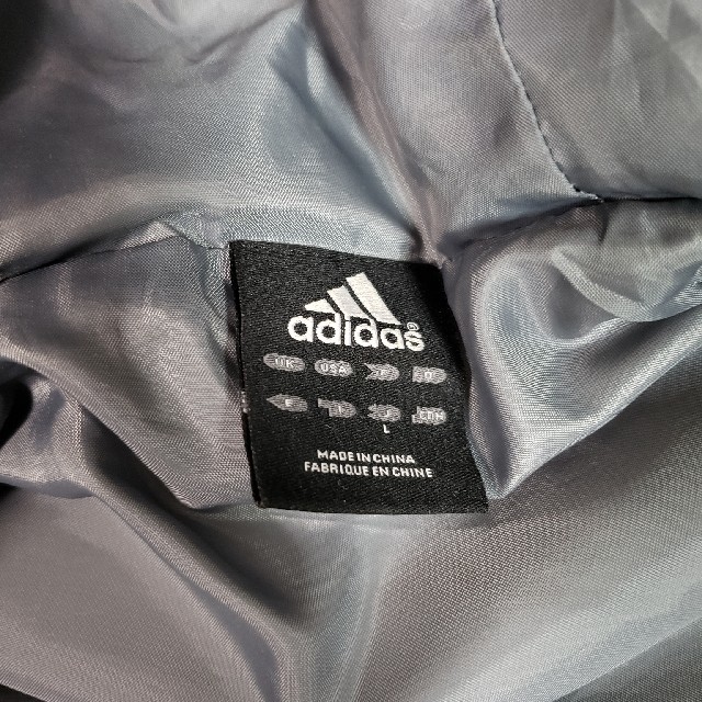 adidas(アディダス)のアディダス　ダウンコート　古着　Lサイズ レディースのジャケット/アウター(ダウンコート)の商品写真