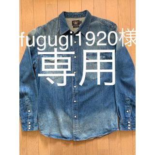 ダブルアールエル(RRL)のRRL デニムウエスタンシャツ(シャツ)