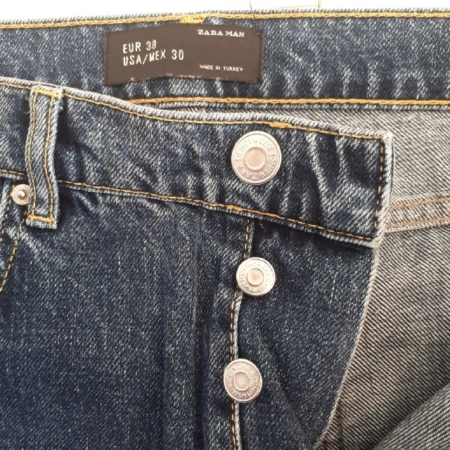 ZARA(ザラ)のZARA MEN ラインデニム sizeEUR38/USA30 メンズのパンツ(デニム/ジーンズ)の商品写真