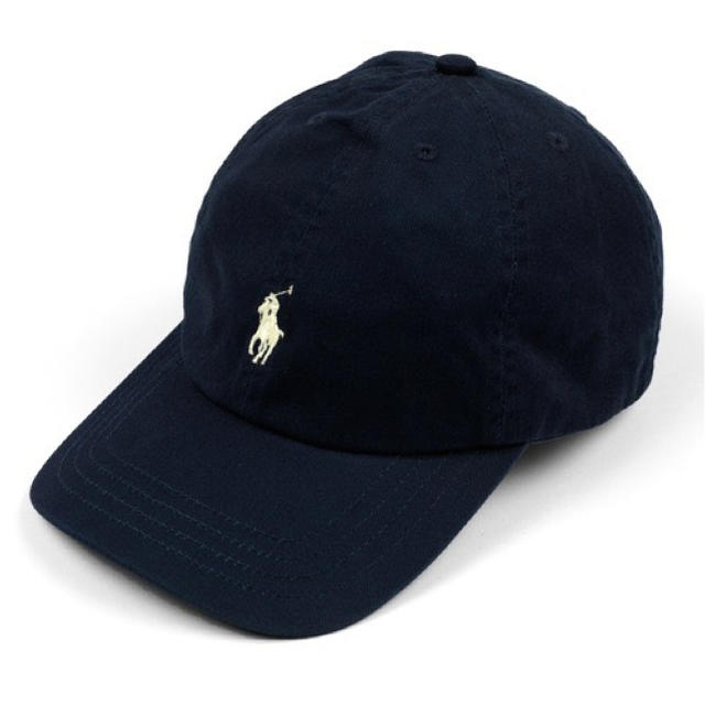 POLO RALPH LAUREN(ポロラルフローレン)の新品POLO RALPH LAUREN 定番チノキャップ　ネイビー メンズの帽子(キャップ)の商品写真