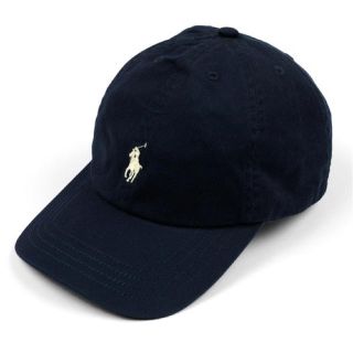 ポロラルフローレン(POLO RALPH LAUREN)の新品POLO RALPH LAUREN 定番チノキャップ　ネイビー(キャップ)