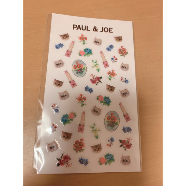 PAUL & JOE(ポールアンドジョー)のポールアンドジョー　非売品シール コスメ/美容のベースメイク/化粧品(その他)の商品写真