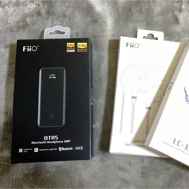 【セット】FiiO BTR5 ＋ショートケーブル2種