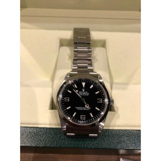 ロレックス(ROLEX)の【美品】エクスプローラー1   114270 Y番 オーバーホール済(腕時計(アナログ))