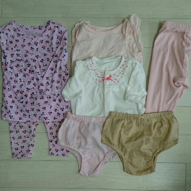 babyGAP(ベビーギャップ)の女の子 ベビー服 まとめ売り ベビーギャップ 西松屋 キッズ/ベビー/マタニティのキッズ服女の子用(90cm~)(パンツ/スパッツ)の商品写真