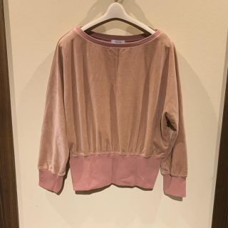 ユナイテッドアローズグリーンレーベルリラクシング(UNITED ARROWS green label relaxing)の♡ひろ様専用♡ベロア　ドルマン　カットソー♡(カットソー(長袖/七分))