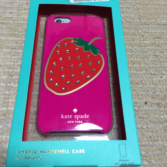 kate spade new york(ケイトスペードニューヨーク)のケイトスペード iPhone6 イチゴ レディースのレディース その他(その他)の商品写真