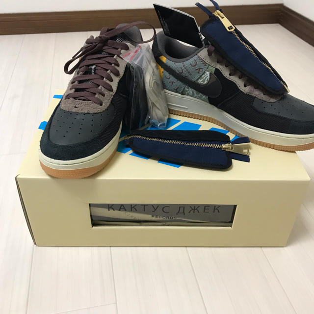 NIKE AIR FORCE 1 CACTUS JACK 27cm靴/シューズ