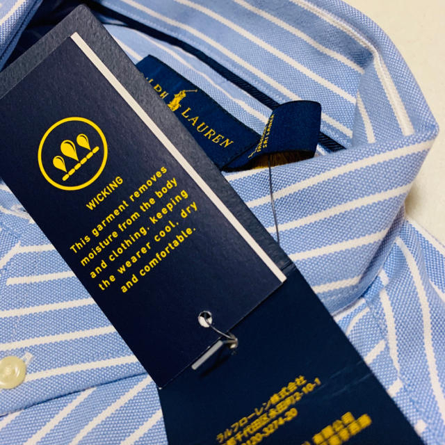 POLO RALPH LAUREN(ポロラルフローレン)のラルフローレン ストライプ シャツ /L.Blu メンズのトップス(シャツ)の商品写真