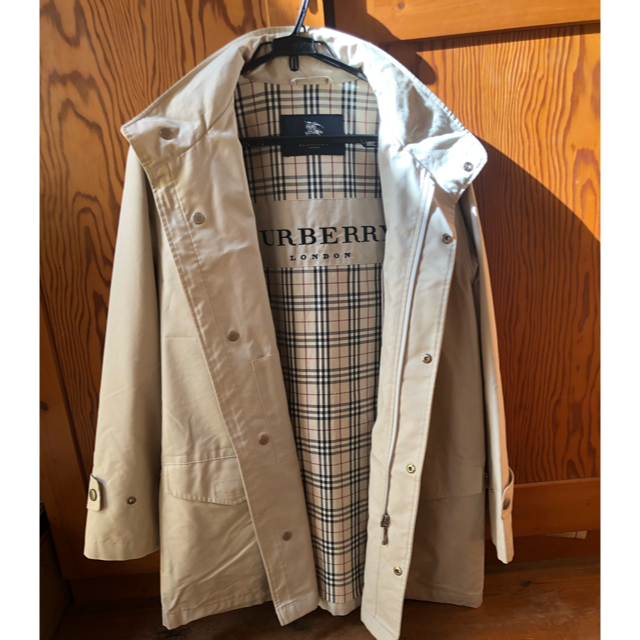 BURBERRY(バーバリー)の【美品】BURBERRY バーバリー フード付きブルゾン メンズのジャケット/アウター(ブルゾン)の商品写真