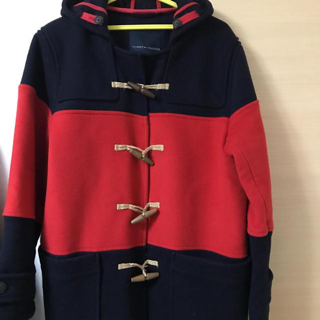 TOMMY HILFIGER(トミーヒルフィガー)のトミーフィルフィガー　ダッフルコート　マーク様専用 メンズのジャケット/アウター(ダッフルコート)の商品写真