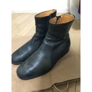 マルタンマルジェラ(Maison Martin Margiela)のマルジェラ　２２　ジップブーツ　margiela ブラック(ブーツ)