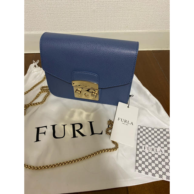Furla(フルラ)の【タグ付き未使用】フルラ　メトロポリス　ブルー レディースのバッグ(ショルダーバッグ)の商品写真