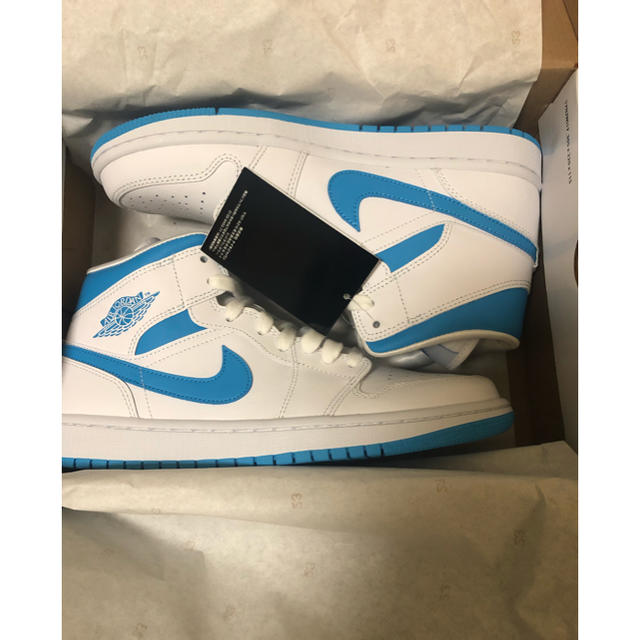 nike air jordan 1 mid unc 26.5cm