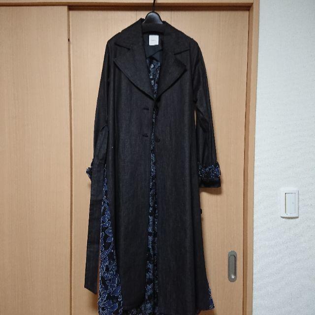 Ameri VINTAGE(アメリヴィンテージ)の【値下げ】Ameri vintage  BACK LACE COAT  レディースのジャケット/アウター(トレンチコート)の商品写真