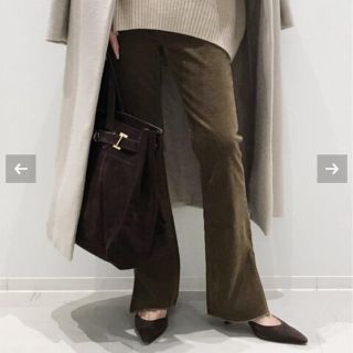 アパルトモンドゥーズィエムクラス(L'Appartement DEUXIEME CLASSE)の美品 L'Appartement★upper hights コーデュロイパンツ(カジュアルパンツ)