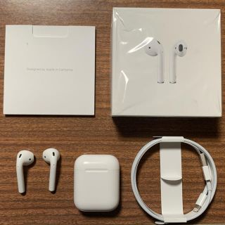 アップル(Apple)のAirPods(ヘッドフォン/イヤフォン)