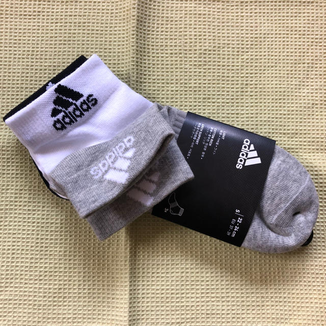 adidas(アディダス)のアディダス★新品★未使用★靴下★ソックス★スポーツ★セット★ レディースのレッグウェア(ソックス)の商品写真