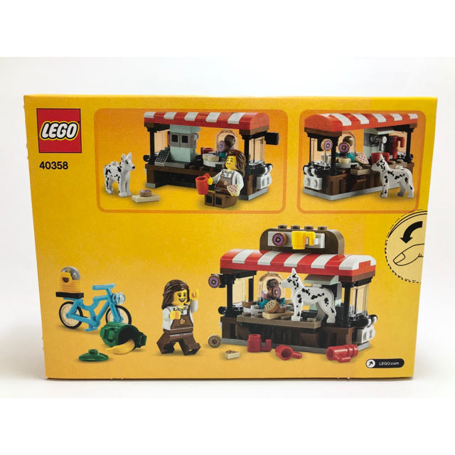 Lego(レゴ)の【限定品】レゴ LEGO コーヒー ドーナツショップ 40358 キッズ/ベビー/マタニティのおもちゃ(知育玩具)の商品写真