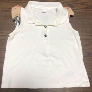 バーバリー(BURBERRY)の♡ノースリーブポロシャツ♡(Tシャツ/カットソー)