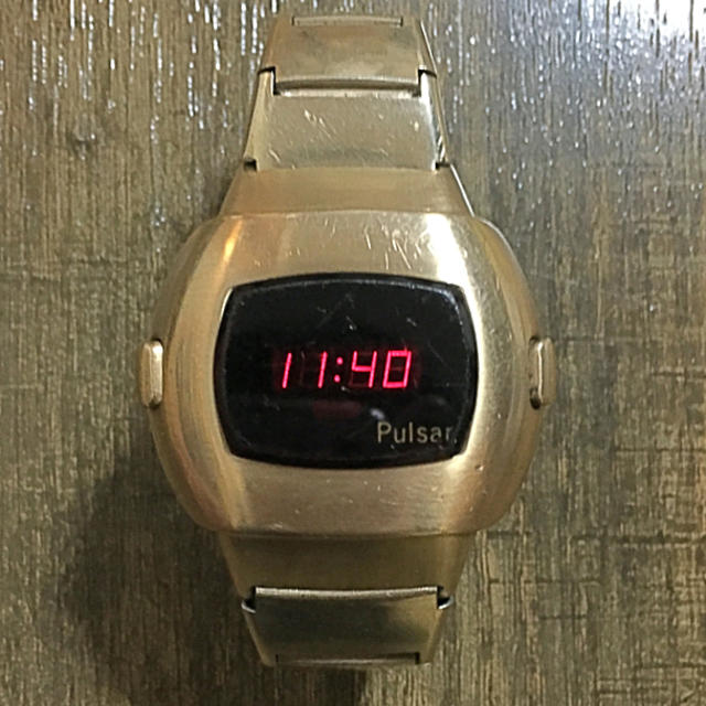 Hamilton - Hamilton Pulsar P-3 GOLD LED 腕時計