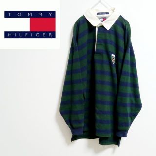 トミーヒルフィガー(TOMMY HILFIGER)のTOMMY HILFIGER　トミーヒルフィガー　ラガーシャツ(ポロシャツ)