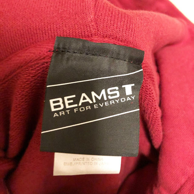 BEAMS(ビームス)のBEAMS T ジップパーカー (レッド) メンズのトップス(パーカー)の商品写真