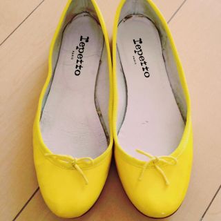 レペット(repetto)のエナメルバレエシューズ 37 23.0(ハイヒール/パンプス)