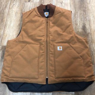 カーハート(carhartt)のCarhartt duck vest 新品未使用(ダウンベスト)