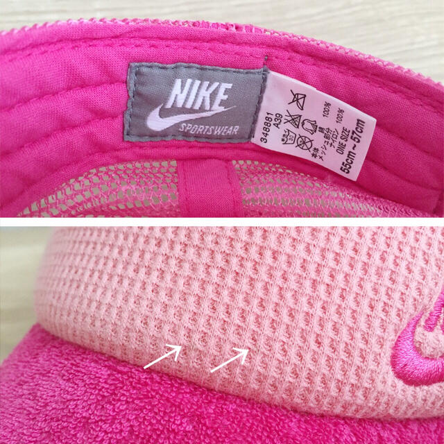 NIKE(ナイキ)のNIKE♡ピンク♡キャップ レディースの帽子(キャップ)の商品写真