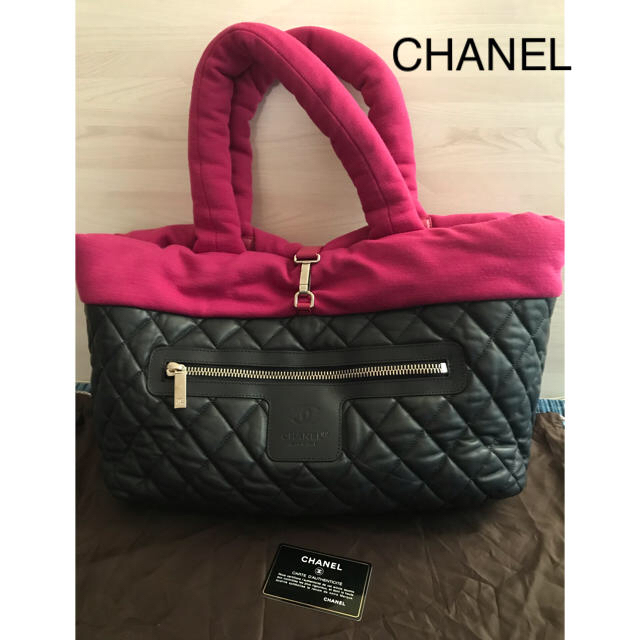 バッグ【正規品】CHANEL シャネルコココクーン　リバーシブル レザー　トートバッグ