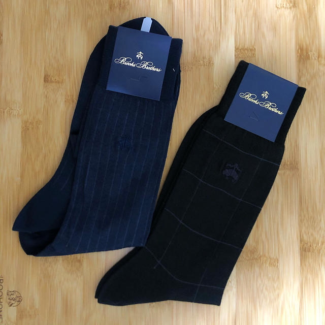 Brooks Brothers(ブルックスブラザース)のBrooks Brothers メンズソックス25〜26cm 2足セット メンズのレッグウェア(ソックス)の商品写真