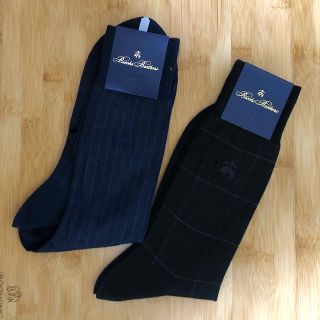 ブルックスブラザース(Brooks Brothers)のBrooks Brothers メンズソックス25〜26cm 2足セット(ソックス)