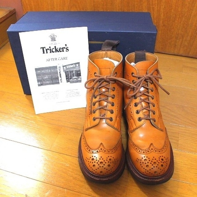 Trickers(トリッカーズ)の【美品】Tricker ’ s トリッカーズ☆カントリーブーツ☆UK5 レディースの靴/シューズ(ブーツ)の商品写真