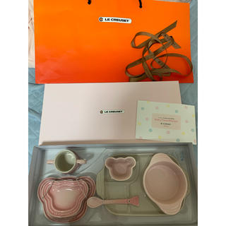 ルクルーゼ(LE CREUSET)の【Riho様専用】ルクルーゼ ベビー 食器セット(離乳食器セット)