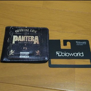 新品 パンテラ Pantera 二つ折り財布 ヘヴィメタル(折り財布)