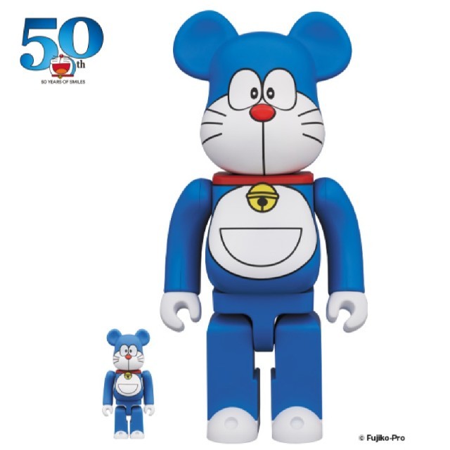 数量限定「BE@RBRICK ドラえもん 100% & 400%」ベアブリックメディコムトイ