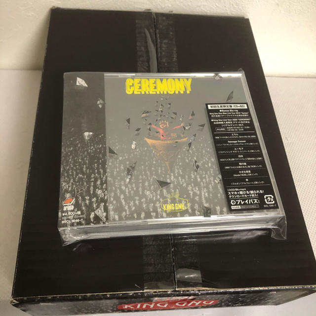 CEREMONY  キングヌー 初回生産限定盤 プレイパス付き